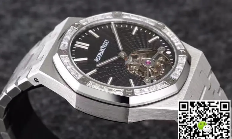 Audemars Piguet Royal Oak Tourbillon 26521BC.ZZ.1220BC.01 R8 Factory 1:1 Best Edition Replica Watch Titanium Case